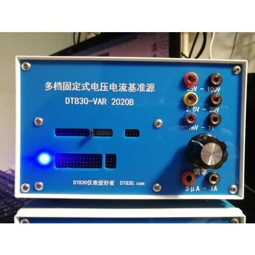 Beyond the AD584 Reference 1mV-100V Voltage Reference Current Reference_DT830-VAR 2020B Reference Source