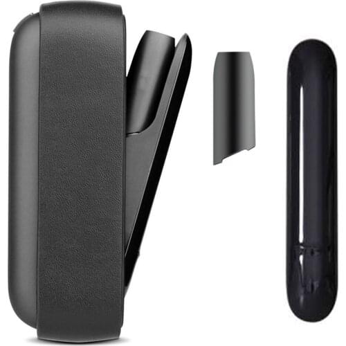 Minimalist Style Side Cover+Cap+Case for Iqos 3.0 Duo Case Protective Pouch Outer Accessories