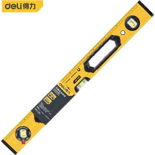 Deli Digital Protractor Angle Finder Inclinometer Electronic Measurement Level Angle Slope Test Ruler Length 600mm Three Styles