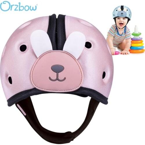 Baby Hat Baby Safety Soft Baby Cap Child Safety Helmet Learn To Walk Adjustable Anti-Collision Childrens Cap For Newborn