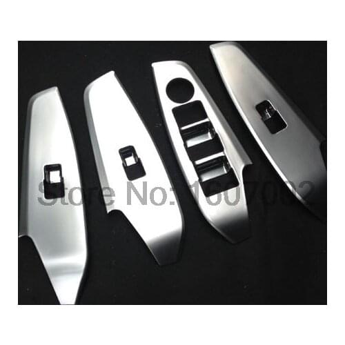 For MAZDA 3 Axela 2014 2015 Car Styling Window Lift Control Switch Cover/Interior Window switch Decoration Protection