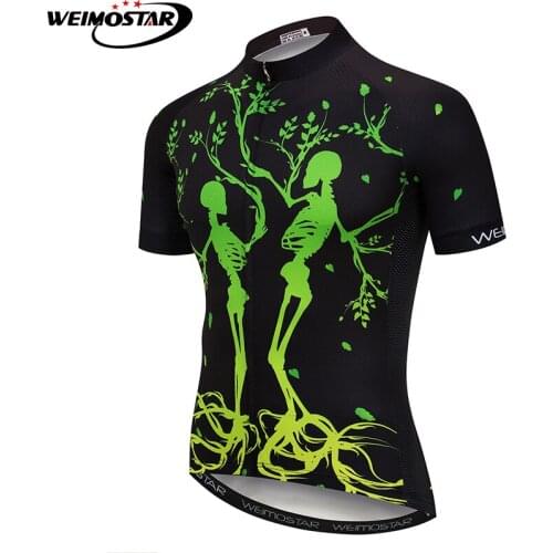Weimostar Men Cycling Jersey MTB Jersey maillot ciclismo Outdoor Sportswear Summer Short Sleeve Ropa Ciclismo Tops