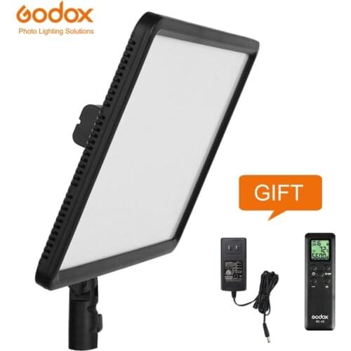 Godox LEDP260C 3300~5500K LED Bi-Color & Dimmable Studio Video Light Lamp Panel for Camera DV Camcorder+ Free AC adapter