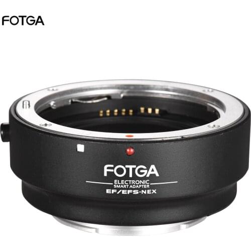 FOTGA EOS-NEX Full Frame Adapter Ring Camera Lens Mount Replacement for Canon EF/EF-S Mount Lens to Sony NEX E Mount Cameras
