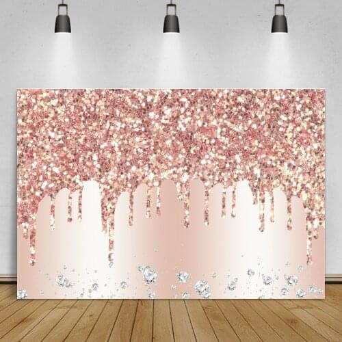 Laeacco Pink Fantasy Glitter Photography Backdrop Dreamy Light Bokeh Wedding Newborn Baby Birthday Party Background Photo Studio