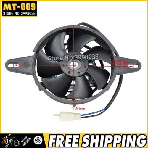 Oil Cooler Water Cooler New Electric Radiator Cooling Fan For 200 250 cc Chinese ATV Quad Go Kart Buggy Dirt Bike Motorcycle