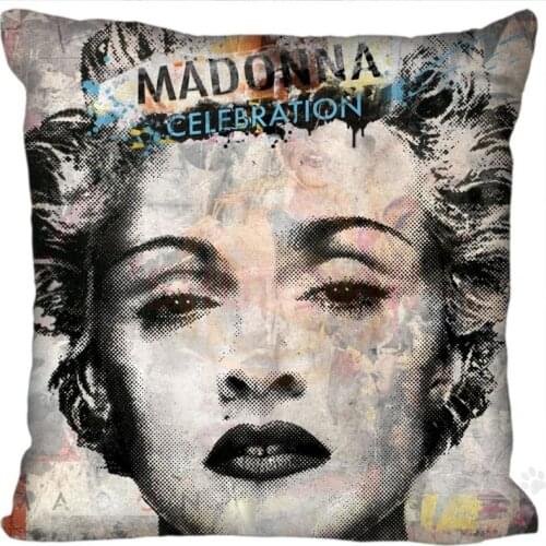 New Hot Custom Pillowcase Madonna #7 soft 45x45 cm (One Side) Pillow Cover Zippered