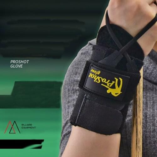 2018 New Arrival Professional Wrist guard Gloves For Pool Billiards Accessories Snooker Made In China