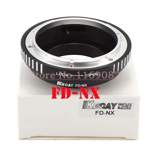 KECAY FD-NX lens adapter ring for FD lens and For Samsung NX camera body NX Camera Adapter