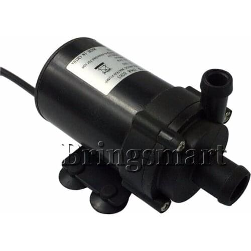 SR660A 12V Submersible Fountain Pump 24V Circulation Water Heater Pump 420-900L/H Solar Aquarium 3.5/7M Self-priming Fountain