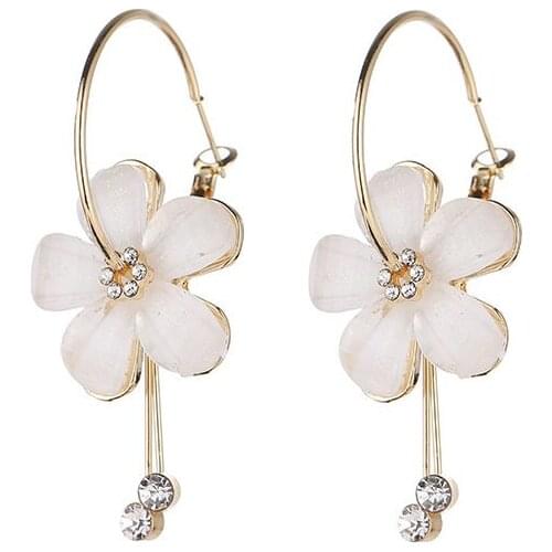 Simple Remarkable Temperament Wild Fashion Personality Long Paragraph Earrings