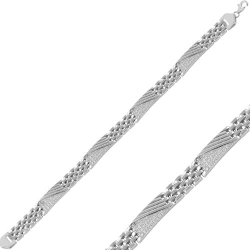 Silver 925 Sterling Zircon Cubic Zirconia Bracelet