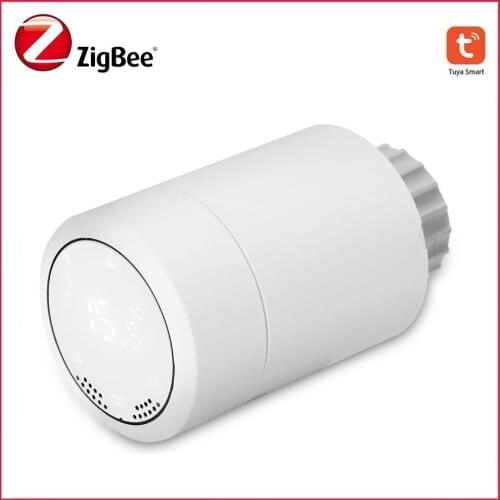 Tuya ZigBee Thermostat Radiator Valve Temperature Controller For Radiator Heating System Smart Home Automation Support Alexa