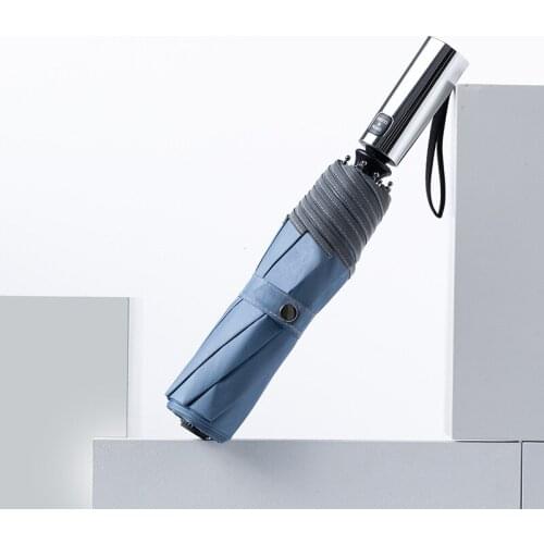 Wind Resistant Folding Automatic Umbrella Black Coating Parasol 2020 Men Business Auto Big Windproof Car Umbrellas Frame Safety