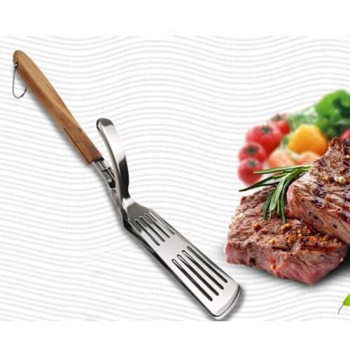Barbecue Salad Food Clip Bbq Tongs Stainless Steel Kitchen Tools Multifunction