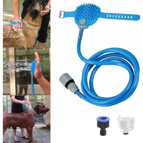 1 Set Hand Held Shower Spray Type Massage Bath Spray Nozzle For Pet Bath Bathing Comfortable Massager Shower Tool