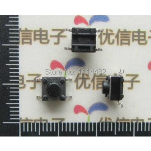 1000pcs 6*6*5MM SMD push button switch microswitch Tact Switch Cheap and Hight-quality