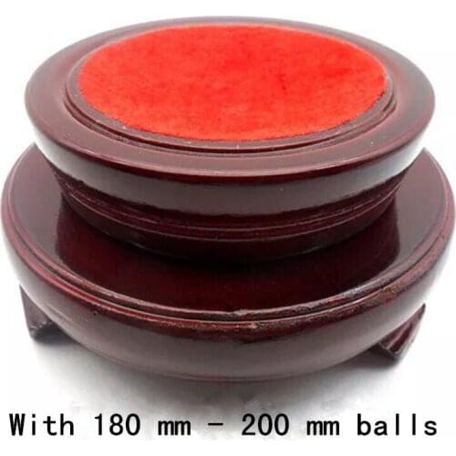 180-200MM Wood Display Stand Base For Crystal Ball Sphere Globe Stone Glass Marble Crafts Home Decor Ornaments Gifts Souvenir