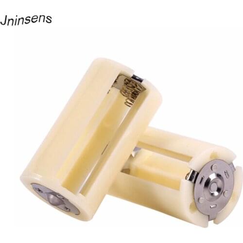 4 pcs/lot Battery Case 3AA To D Size Parallel Battery Convertor Adapter Holder Switcher Cases Box For 3AA Battery To D Battery