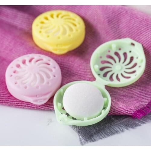 9pcs Mothball Pest Control Wardrobe Drawer Deodorant with Cover Natural Mothball Mothproof Wardrobe and Drawer Supplies