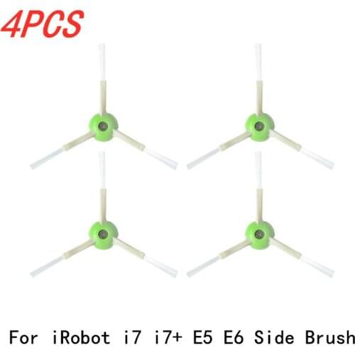 Washable Side Brush Accessroies for iRobot Roomba i7 i7+ E5 E6 Series i 7 i 7+ E 5 E 6 Robot Vacuum Cleaner Kits Parts