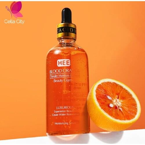 Cellacity Skin Blood Orange Moisturizing Essence 100ml Gentle Nourishment Locking Water Moisturize and Relieve Dry Skin Care