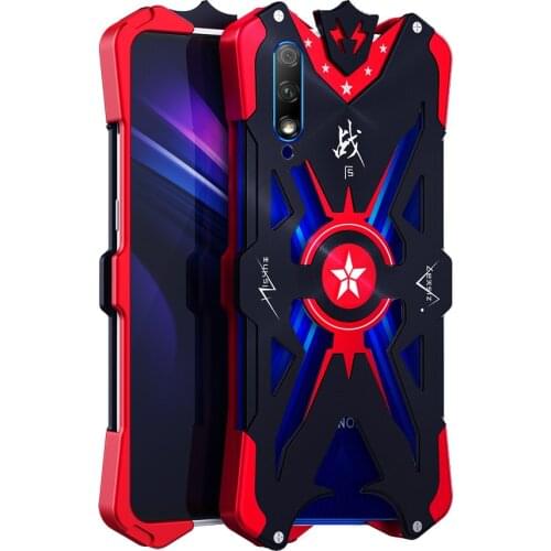 For Huawei P Smart Pro 2019 Case Luxury Heavy Duty Armor Metal Aluminum Phone Case For Huawei Y9S Y9 Prime 2019 Honor 9X Case