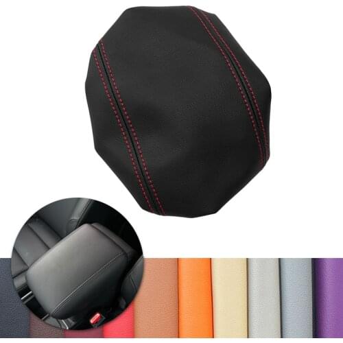 For Honda CRV 2012 2013 2014 2015 2016 Car Interior Center Console Armrest Box Pad Cover Microfiber Leather Decor