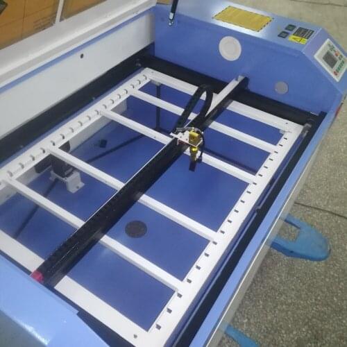 RECI W2 laser machine 100W CO2 6090 or 9060 laser cutting machine with cw5000 water chiller and rotary