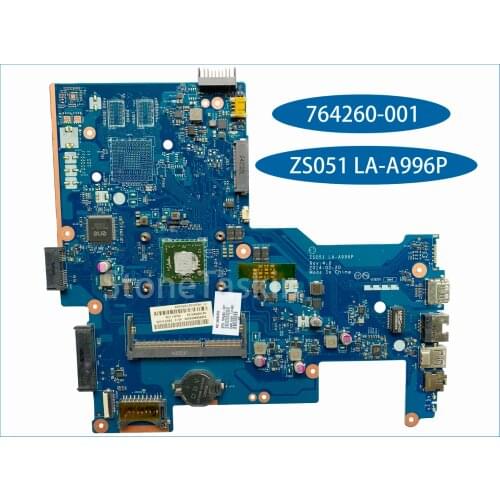 Best Value 764260-001 For HP Pavilion 15-G Laptop Motherboard ZS051 LA-A996P A8-6410U DDR3 100% Tested