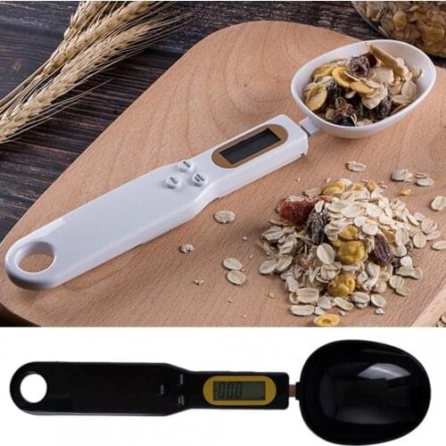 LCD Electronic Display Handheld Electronic Display Measuring Spoon Food Scale Accuracy Easy To Clean Scale Digital Key Scale