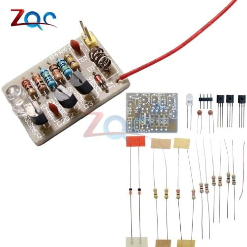Mobile Phone Signal Flash Light DIY Kit DC 3-12V Radiation Power Electronic DIY Kit Fun