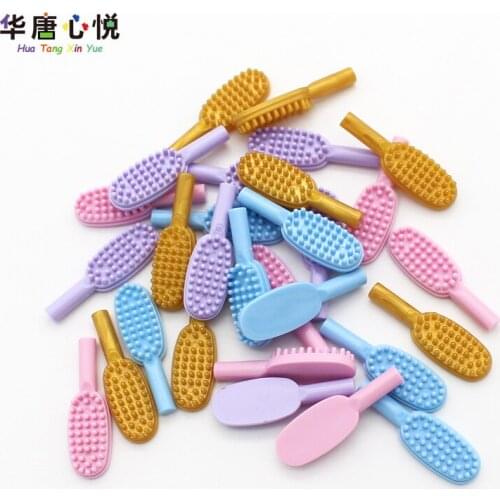 Friends Furniture Series Comb Makeup Tools 10PCS Building Blocks Educational Toys Kid Gifts Accessory Sets Friend For Girl Combs