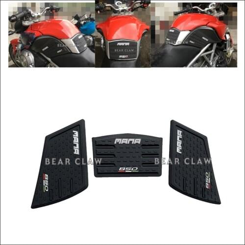 High quality Motorcycle Tank Traction Side Pad Gas Fuel Knee Grip Decal For Aprilia MANA 850