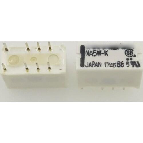 New 10pcs/lotl relay NA5W NA5W-K 5V 5VDC 8PIN