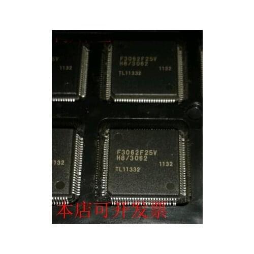 NEW 2PCS/lot HD64F3062F25V 64F3062F25V F3062F25V H8/3062 DF362FBI25QV QFP100
