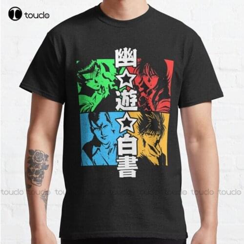 New Demon Hunters Yu Yu Hakusho Kazuma (Color) Classic T-Shirt Men Shirts s-5xl