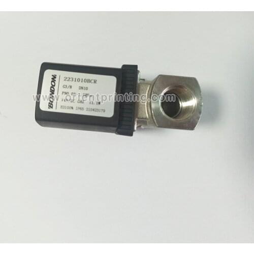 2231010BCR Original New BONDON DN10 24V/DC Solenoid Valve Machine Parts