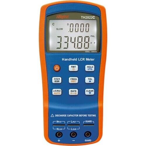 TH2822C Handheld LCR Tester Test Frequency 100Hz, 120Hz,1kHz,10kHz, 100kHz