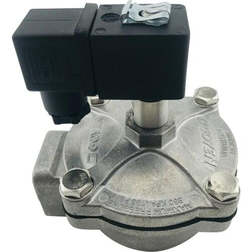 CAC25T4012 DN25 1 inch Right angle solenoid pulse valve Dust removal valve DC24V AC220V