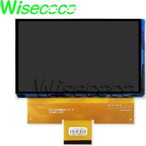 Wisecoco for CL720 CL720D CL760 5.8 inch projector LCD screen C058GWW1-0 projector TM058JFHG01 HTP058JFHG02