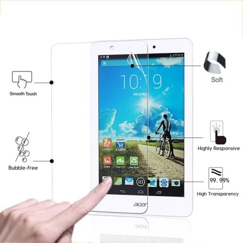 Front High Clear Glossy screen protector film For Acer Iconia Tab 8 A1-840 8.0" tablet pc HD lcd Anti-Scratches protective films