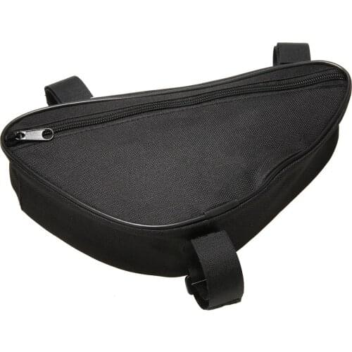 1PC MTB Bike Bicycle Cycling Top Tube Triangle Front Frame Storage Bag Triangle Bike Pouch Holder Bike Accessories Saddle Bag
