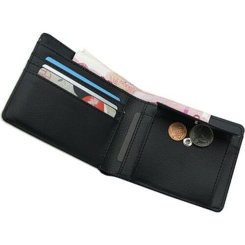 50pcs/Lot sublimation blanks heat transfer printing DIY gift wallet with pocket PU Leather wallet for men Sublimation blank