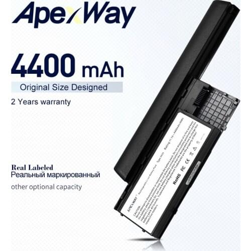 11.1V Laptop Battery For Dell Latitude D630 D630c D620 Precision M2300 451-10298 451-10422 JD605 JD610 JD775 NT379 4400mAh