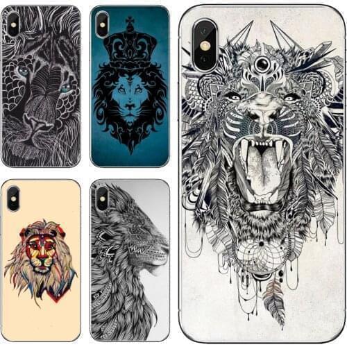 Aztec-Ethnic-Tribal-Lion-Totem For Samsung Galaxy A9 A8 Star Lite A3 A5 A7 A6 Plus 2018 2015 2016 2017 Soft Cases