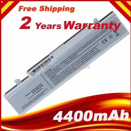 White New Replacement R428 R429 laptop battery For Samsung AA-PB9NS6W AA-PB9NS6B AA-PB9NC5B AA-PB9NC6W White