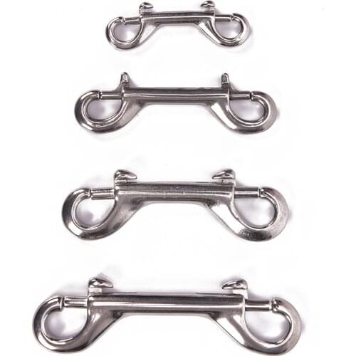 Scuba Diving Stainless steel egg Quick Link Carabiner Swivel Eye Bolt 65mm 90mm 100mm 115mm Double Ended Hook