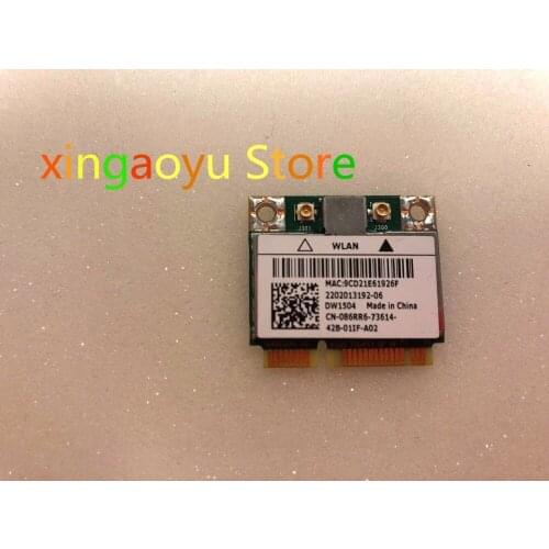 For Dell Wireless 1504 DW1504 WiFi 802.11 bgn Half-Height Mini-PCI 86RR6 086RR6 CN-086RR6