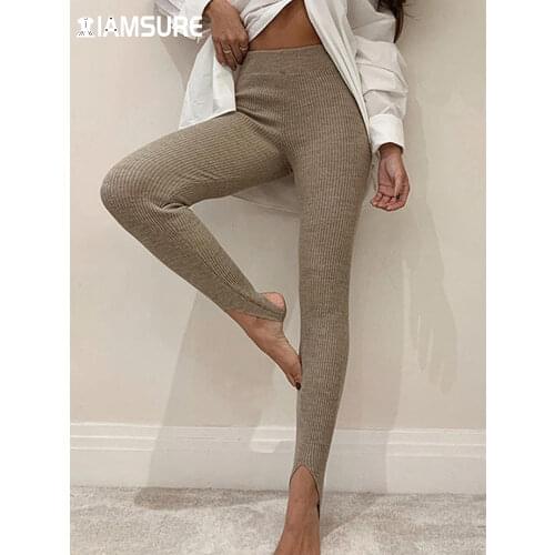 IAMSURE Women's Knitted Trousers